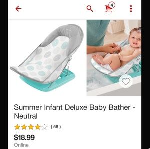 Summer infant baby deluxe bather